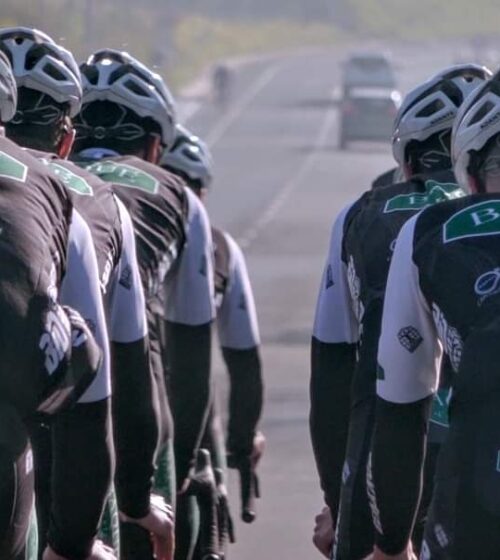 Essax,con el Baqué Cycling Team en 2021